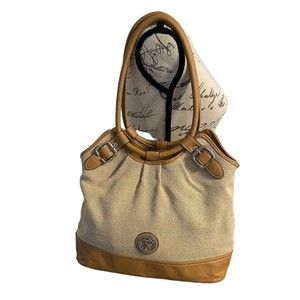 Relic By Fossil  Woman’s Straw Shoulder Bag  Hobo Double Handle Purse Boho Bag
